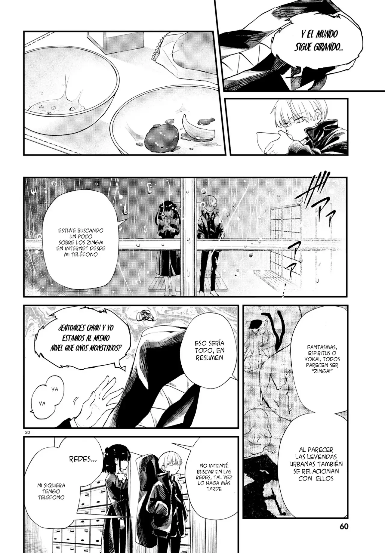 Inochi no Tabekata Capitulo 8: Una voz inaudible página 21