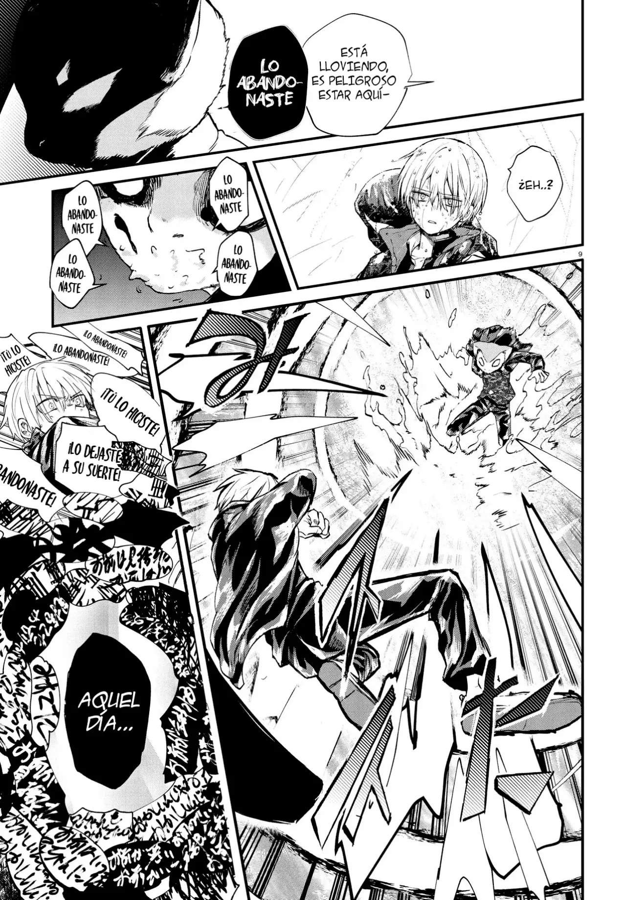 Inochi no Tabekata Capitulo 9: Bajo una lluvia interminable página 10