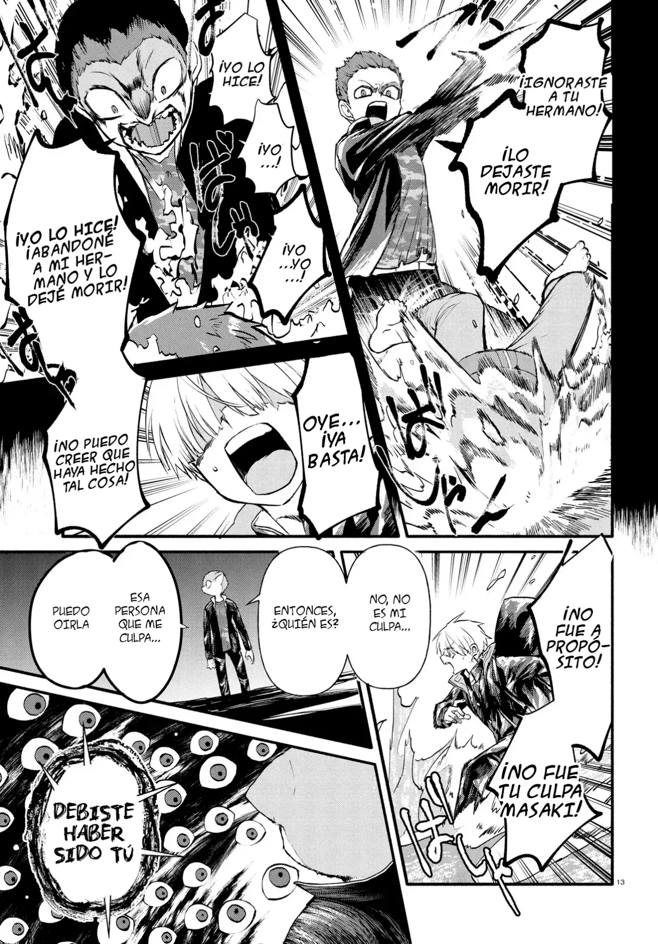 Inochi no Tabekata Capitulo 9: Bajo una lluvia interminable página 14