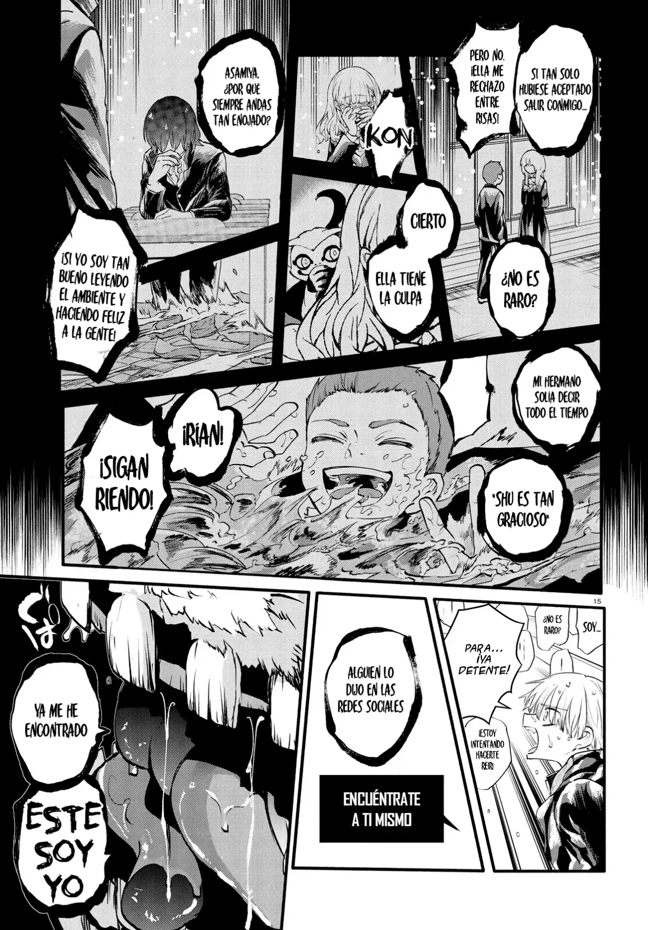 Inochi no Tabekata Capitulo 9: Bajo una lluvia interminable página 16