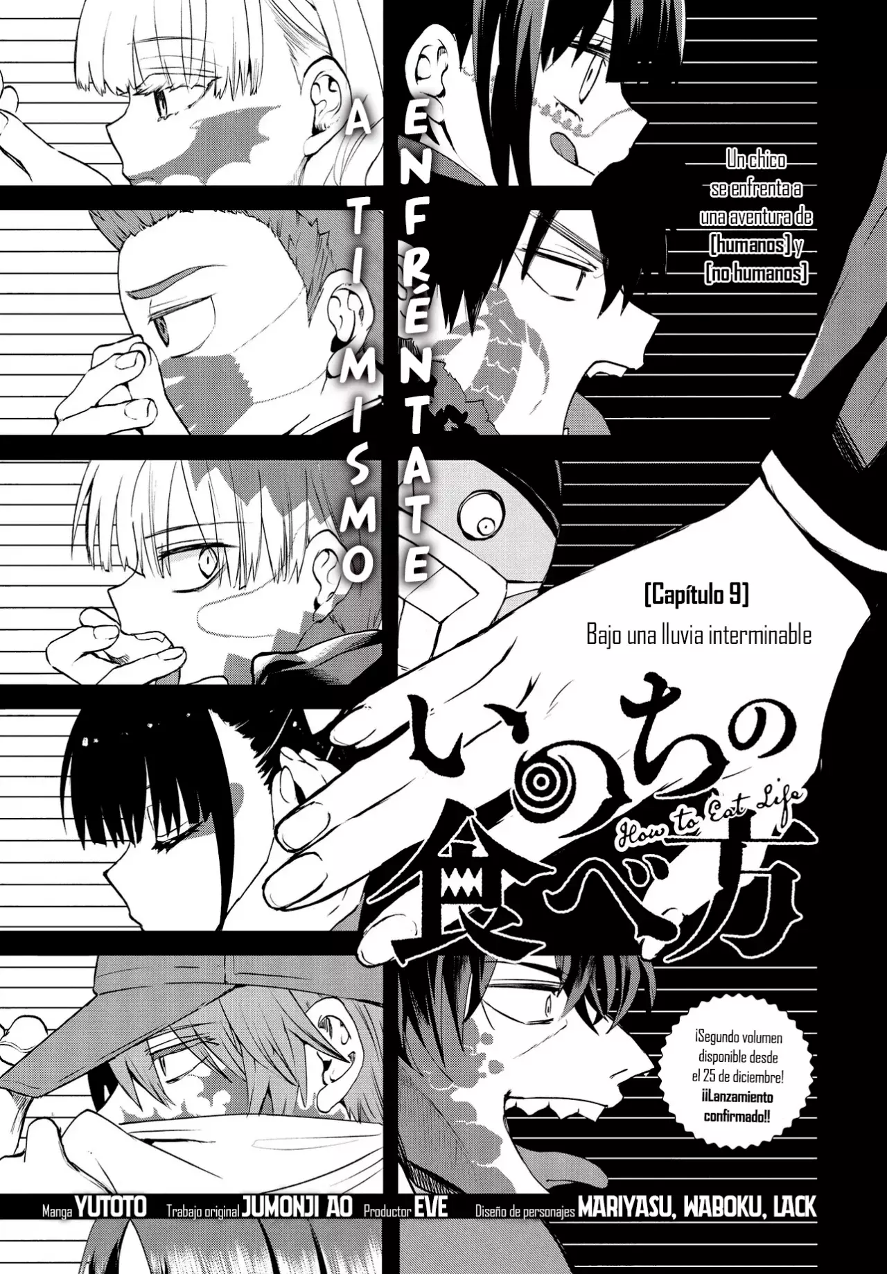 Inochi no Tabekata Capitulo 9: Bajo una lluvia interminable página 2