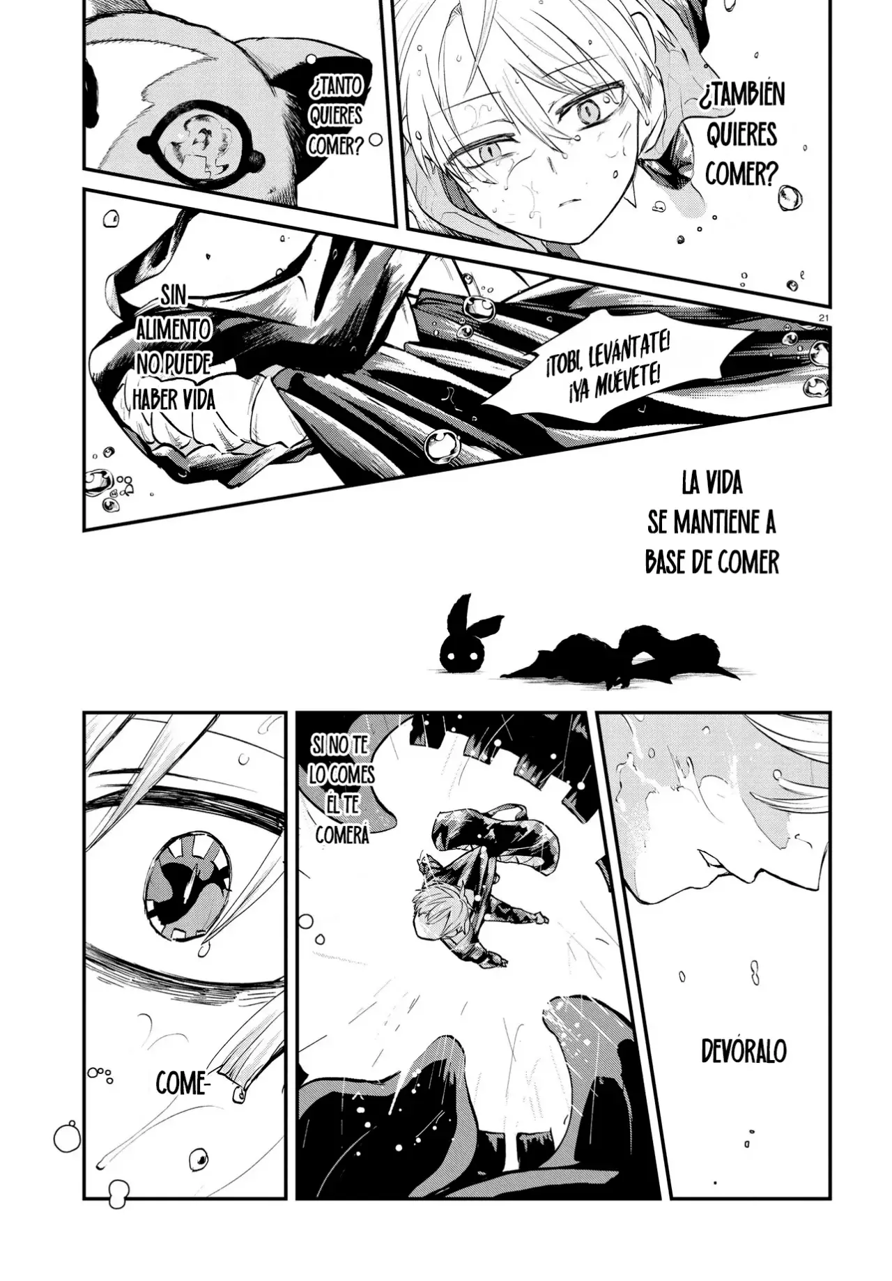 Inochi no Tabekata Capitulo 9: Bajo una lluvia interminable página 22