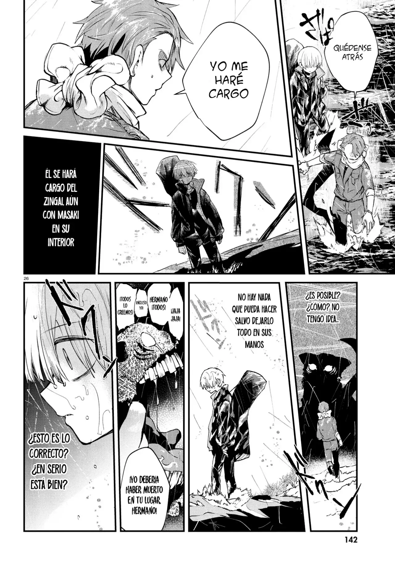 Inochi no Tabekata Capitulo 9: Bajo una lluvia interminable página 27