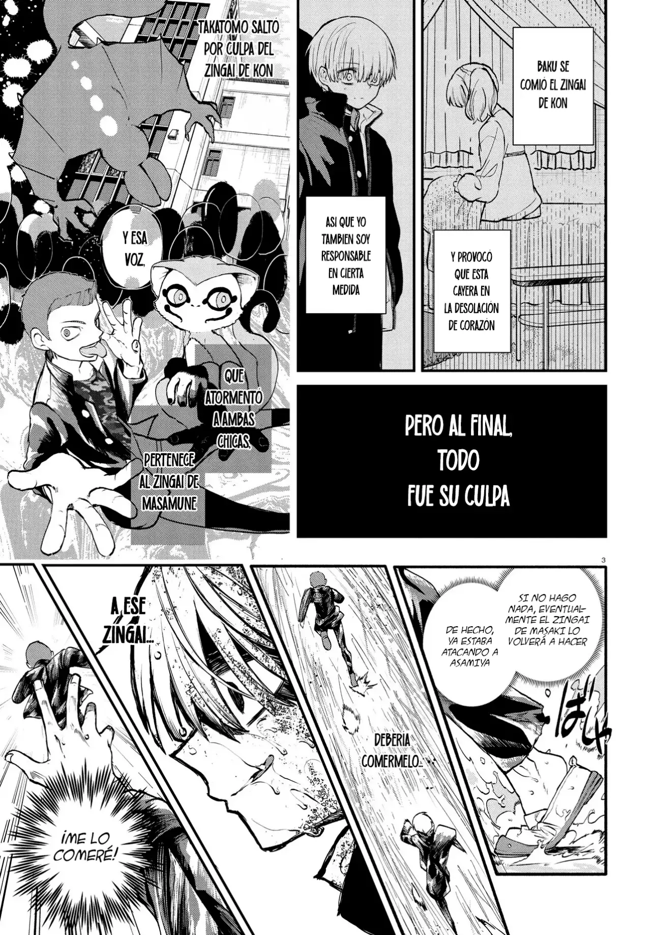 Inochi no Tabekata Capitulo 9: Bajo una lluvia interminable página 4