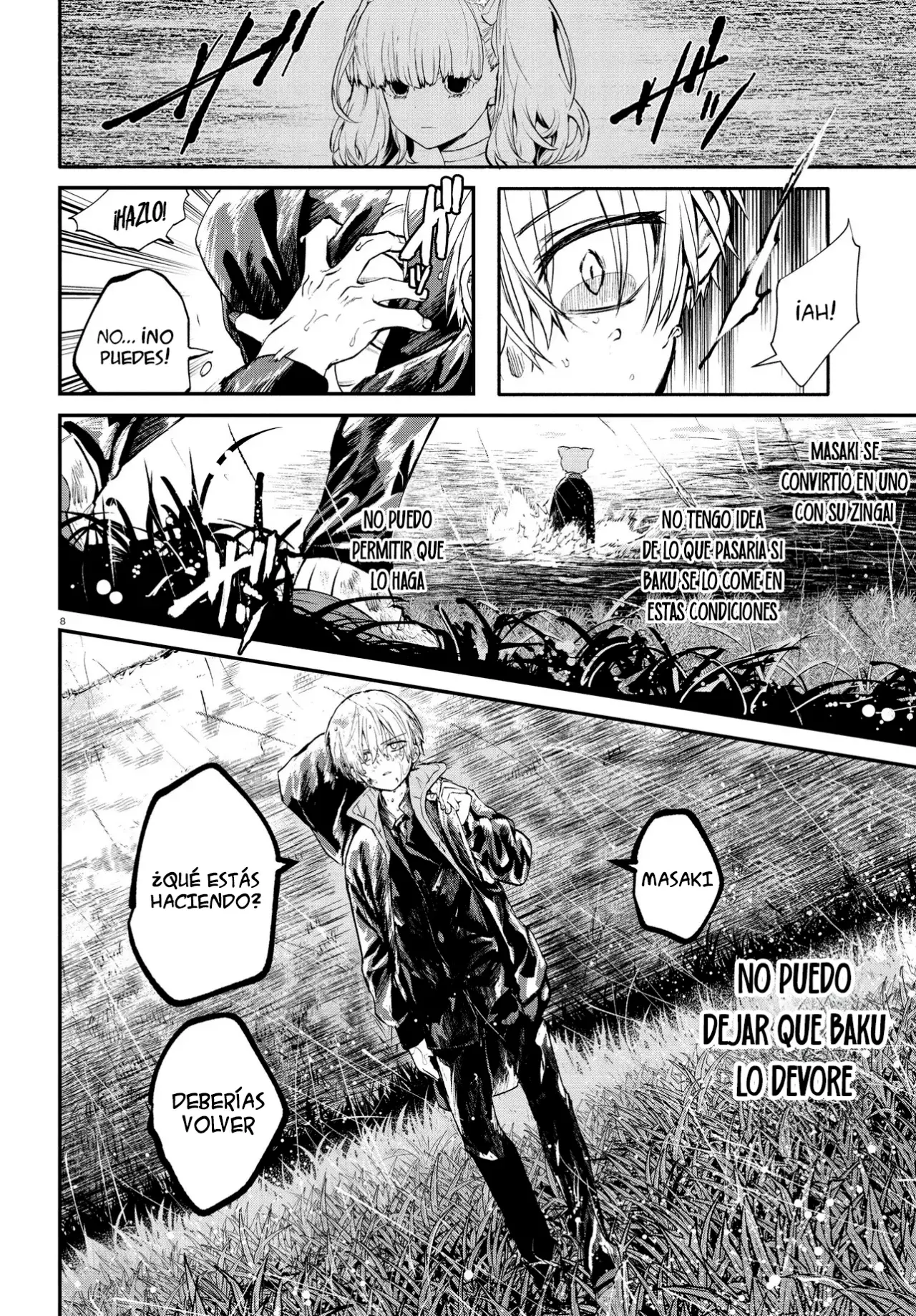 Inochi no Tabekata Capitulo 9: Bajo una lluvia interminable página 9