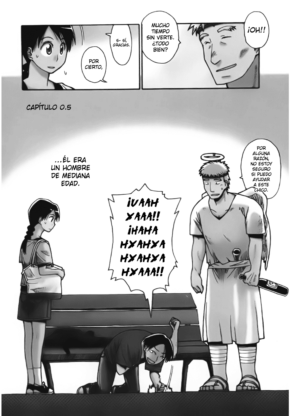 Angel O Nayami Soudanjo Capitulo 0.5 página 3
