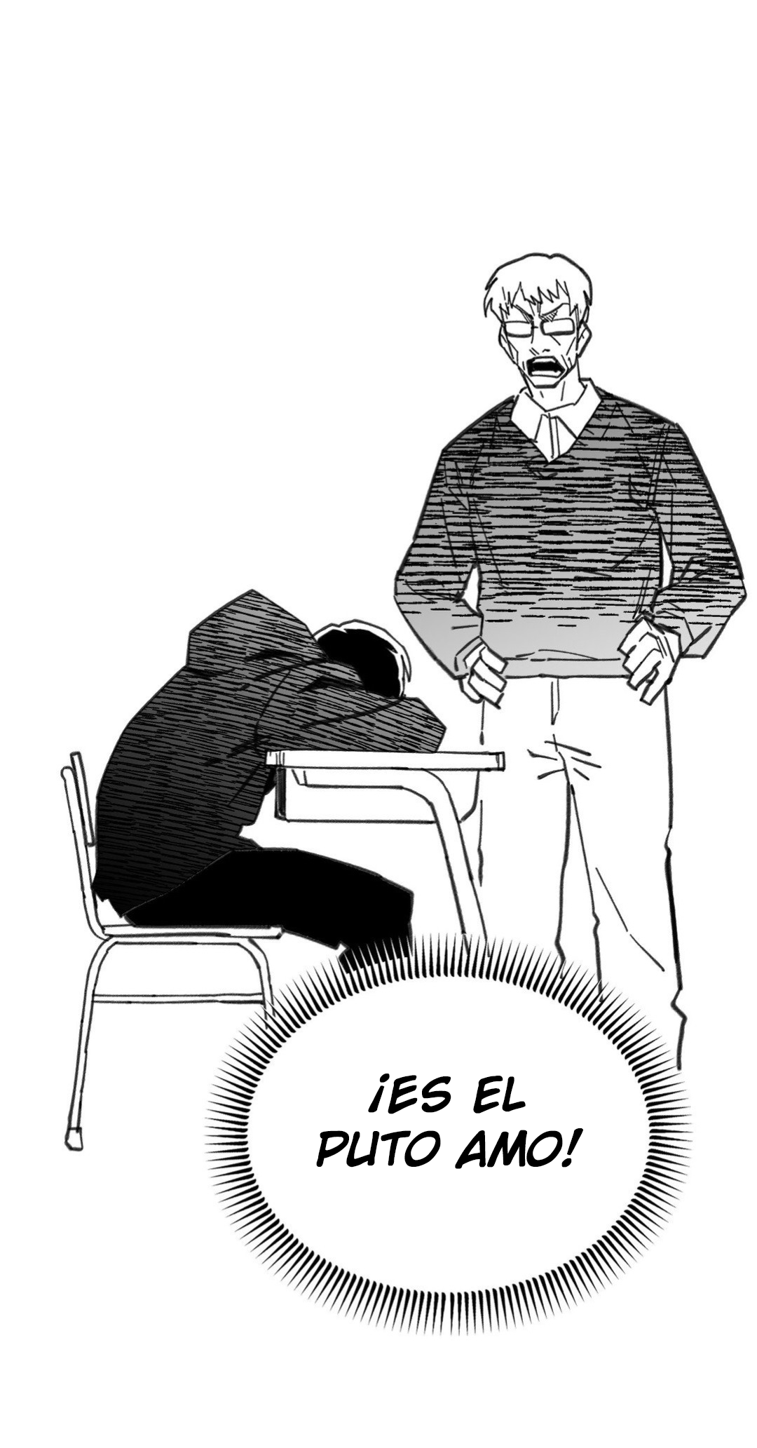 High School Boy Capitulo 2: El Mayor, Lee Hyunwoo página 16