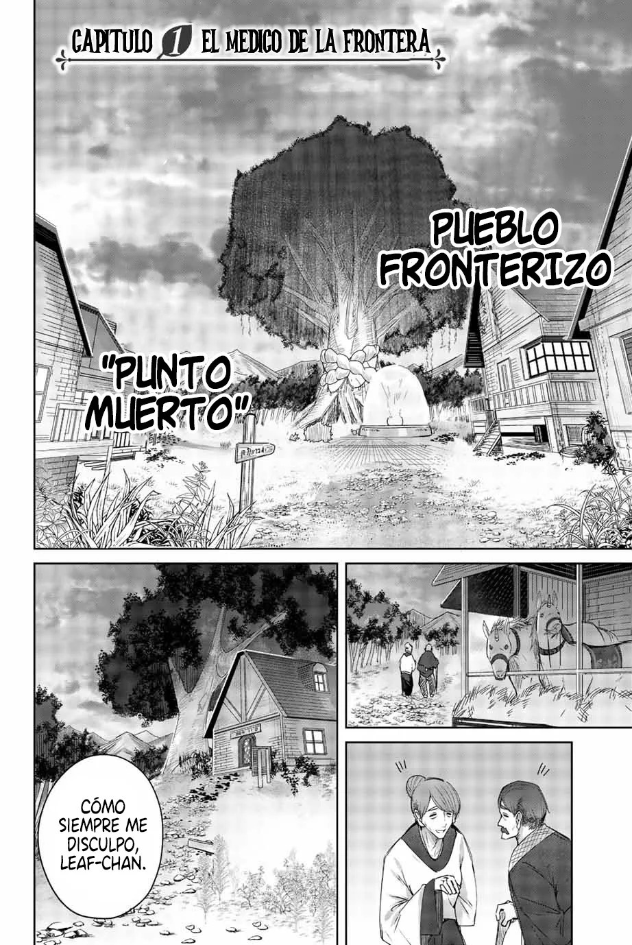Un médico oriundo de la frontera se convierte en un aventurero de rango S en la capital ~Un joven de una aldea de héroes se convierte en un guerrero inconscientemente con la medicina tramposa Capitulo 1: El medico de la frontera página 4