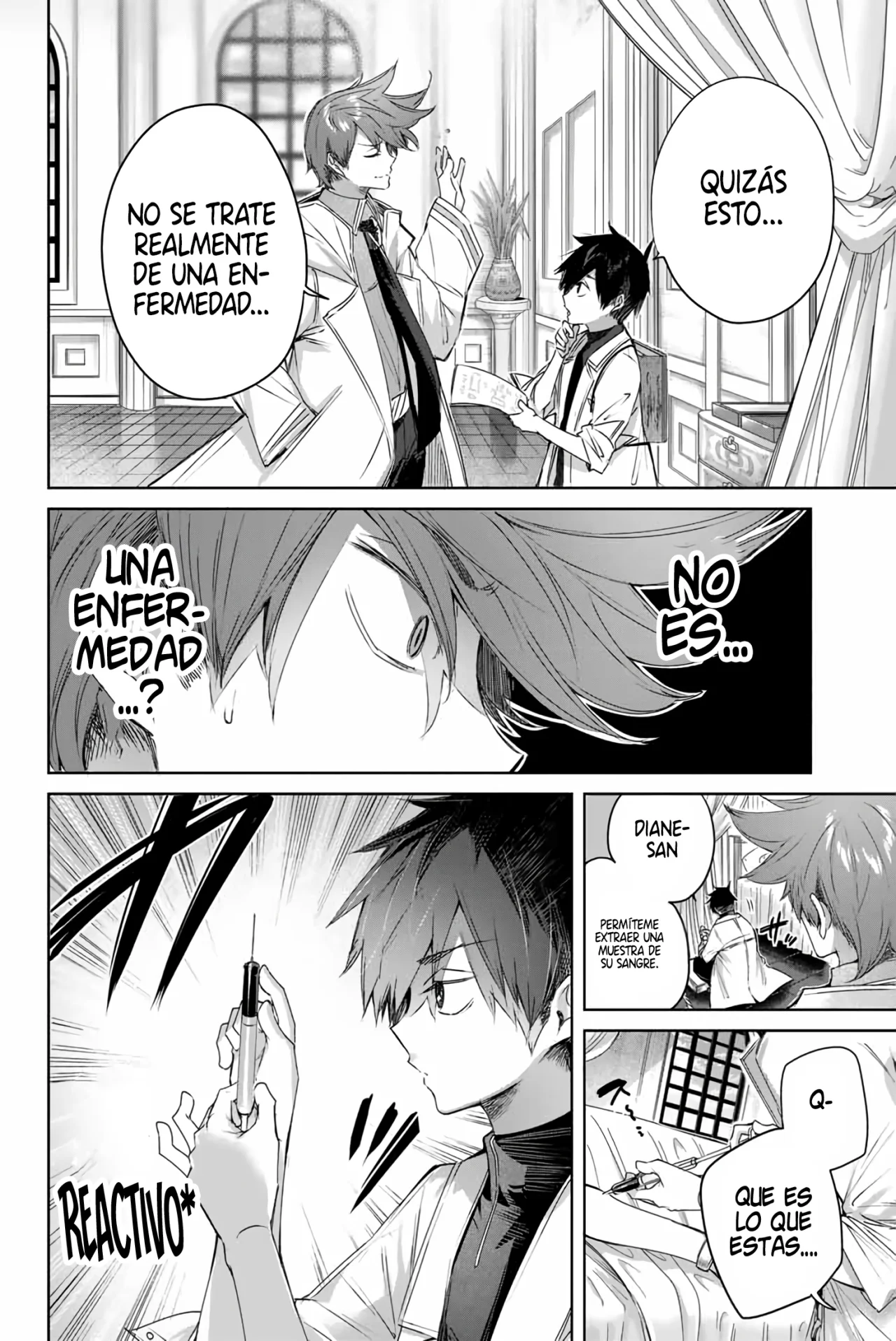Un médico oriundo de la frontera se convierte en un aventurero de rango S en la capital ~Un joven de una aldea de héroes se convierte en un guerrero inconscientemente con la medicina tramposa Capitulo 4: ¿¡Duelo de exámenes médicos!? página 13