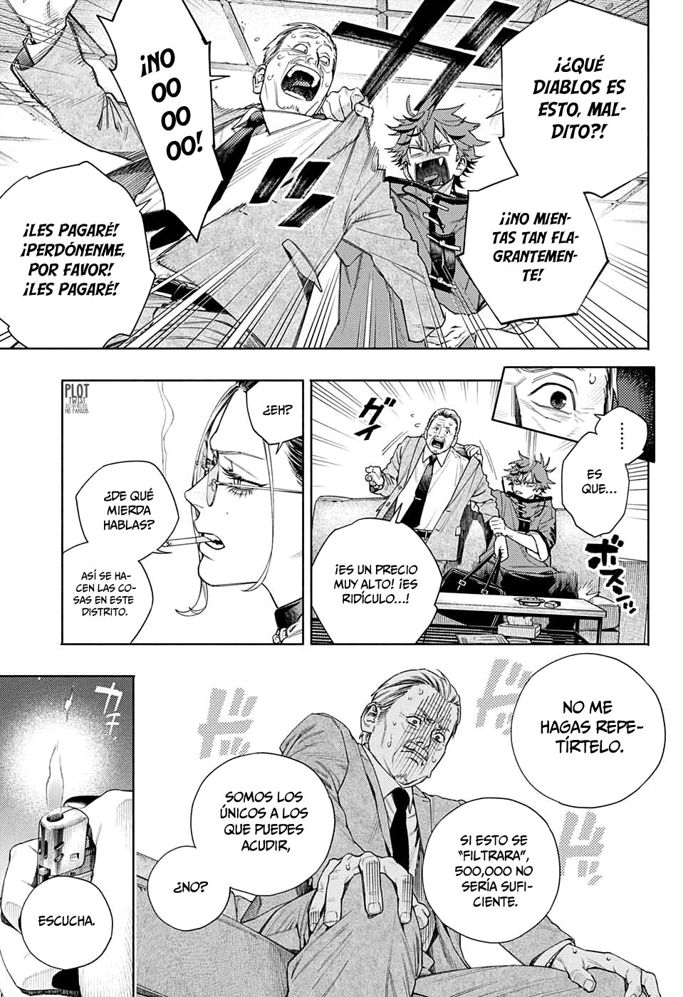 Gokurakugai Capitulo 1: Los solucionadores de problemas del distrito Gokuraku página 10