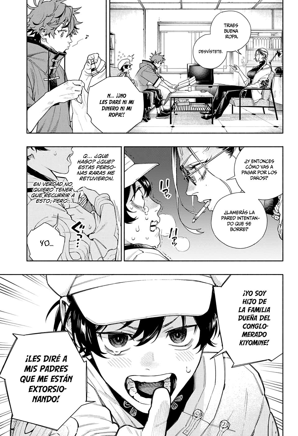 Gokurakugai Capitulo 1: Los solucionadores de problemas del distrito Gokuraku página 22