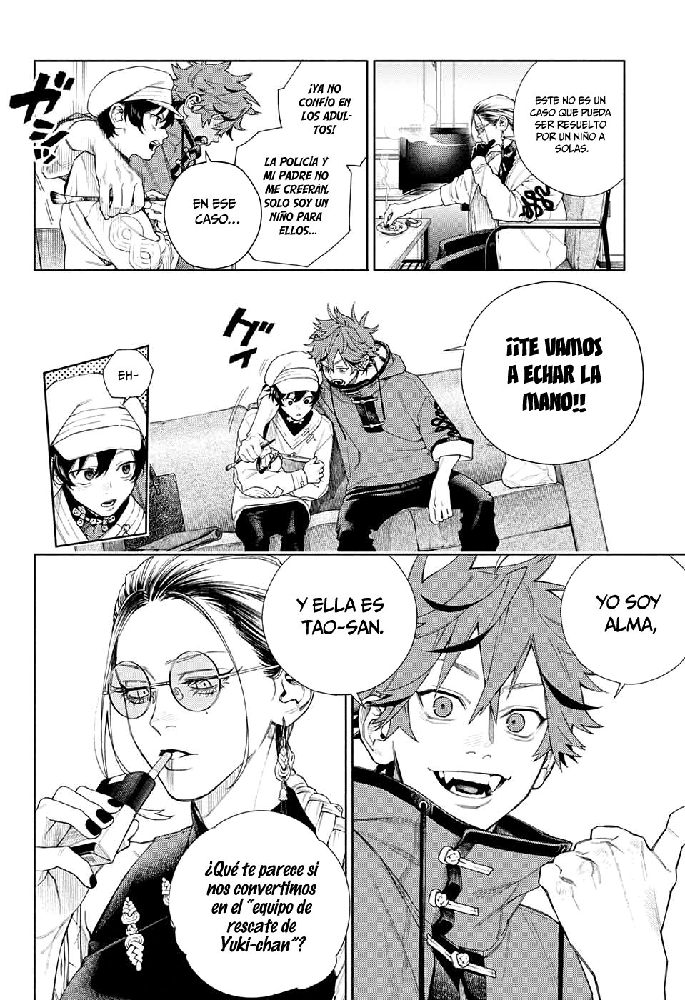 Gokurakugai Capitulo 1: Los solucionadores de problemas del distrito Gokuraku página 31