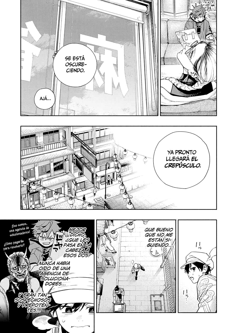 Gokurakugai Capitulo 1: Los solucionadores de problemas del distrito Gokuraku página 34