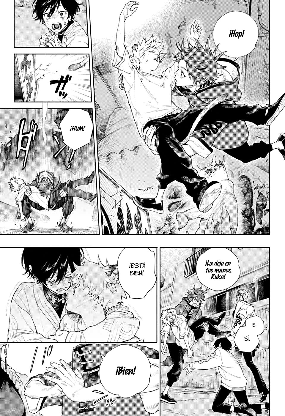 Gokurakugai Capitulo 1: Los solucionadores de problemas del distrito Gokuraku página 47