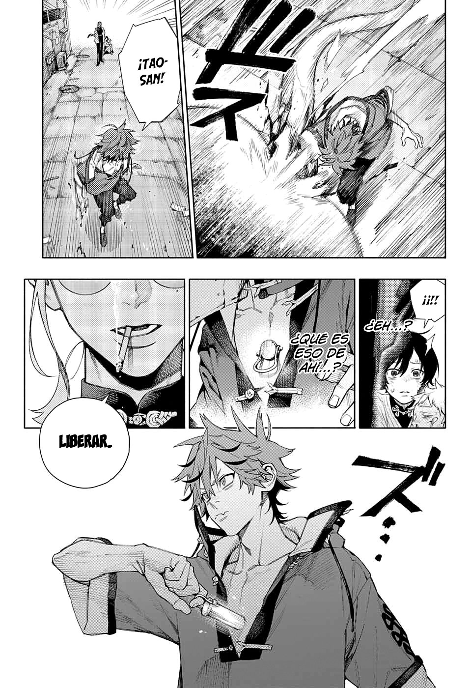 Gokurakugai Capitulo 1: Los solucionadores de problemas del distrito Gokuraku página 55