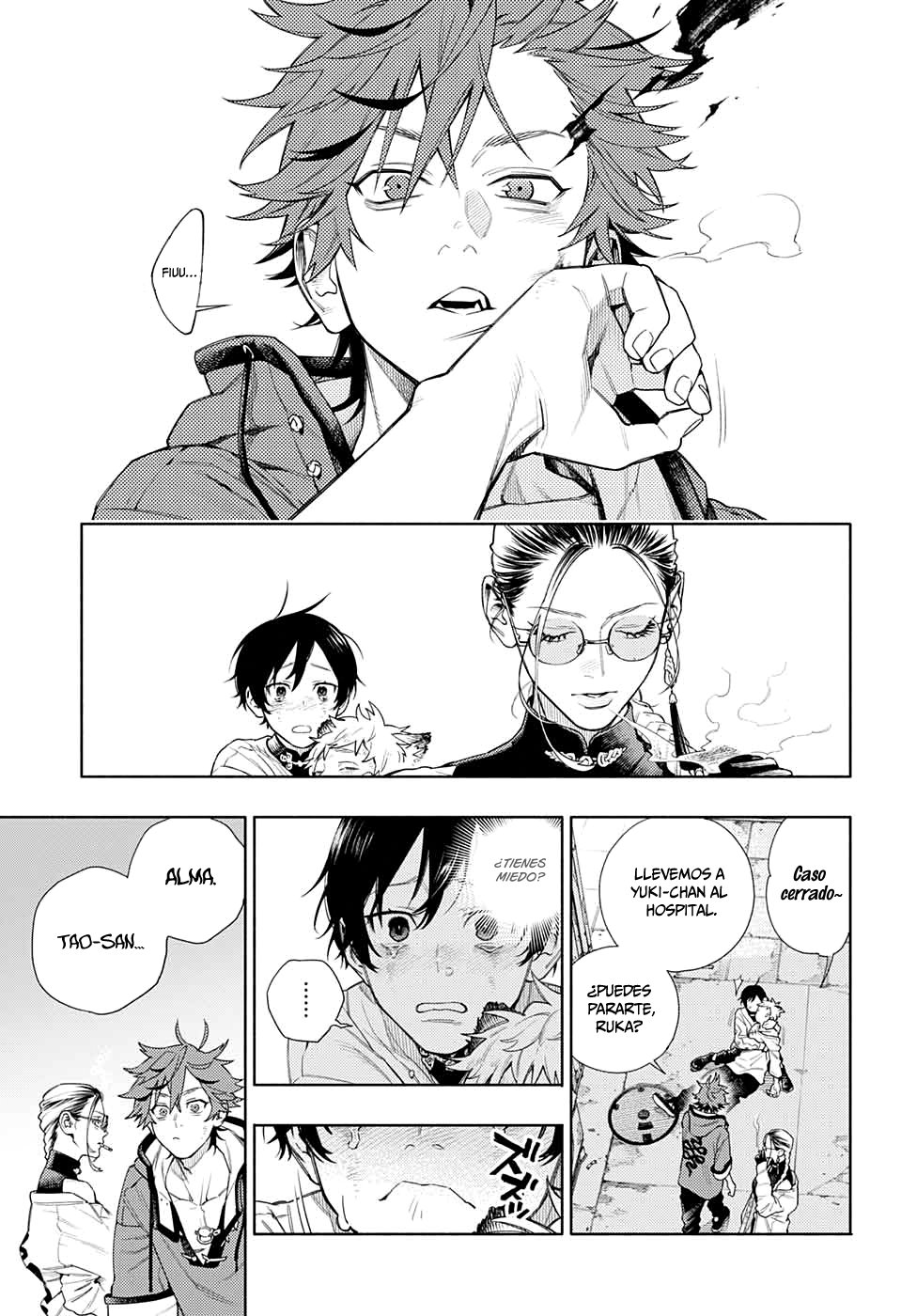 Gokurakugai Capitulo 1: Los solucionadores de problemas del distrito Gokuraku página 61
