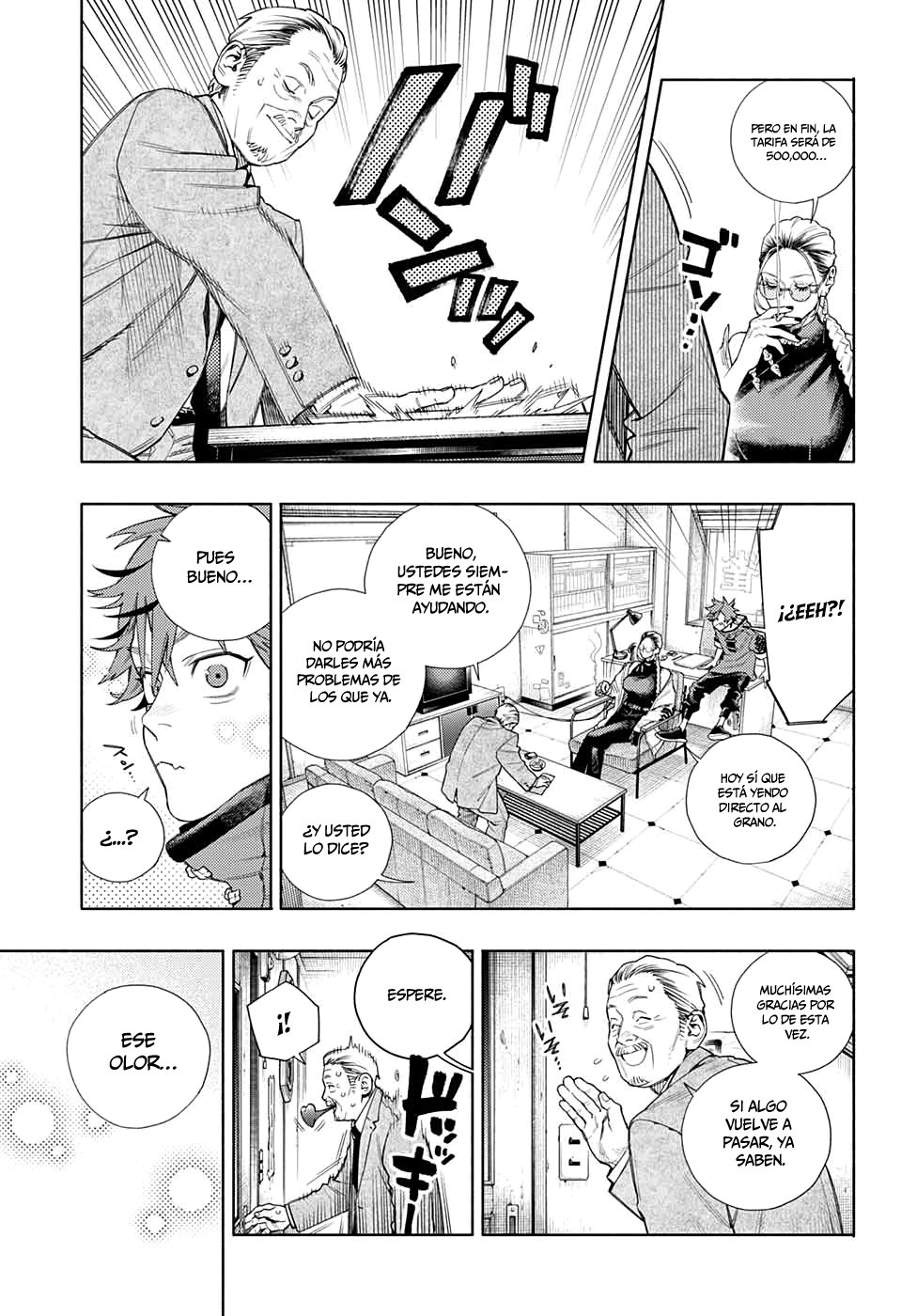 Gokurakugai Capitulo 1: Los solucionadores de problemas del distrito Gokuraku página 8