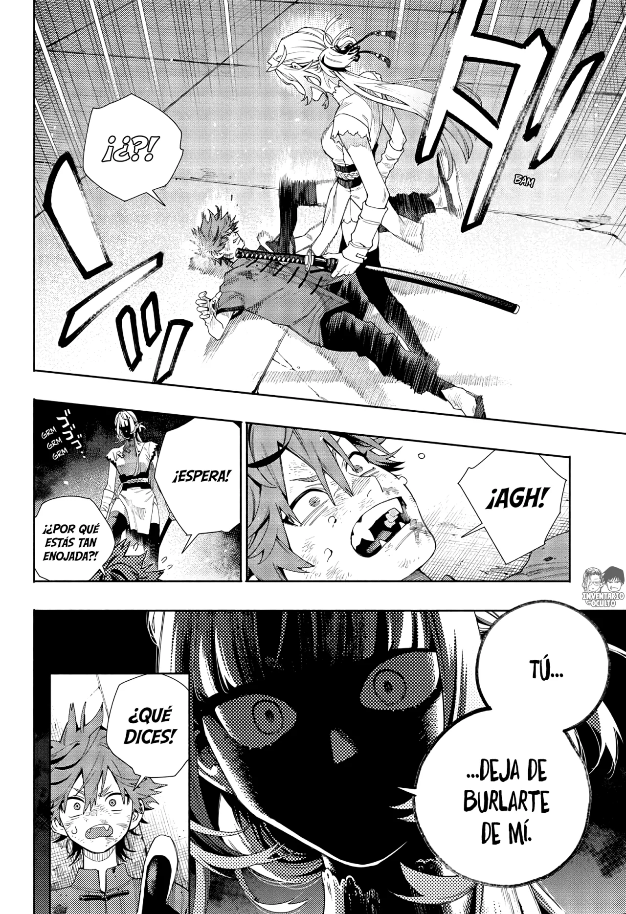 Gokurakugai Capitulo 12: Realmente Enojado página 3