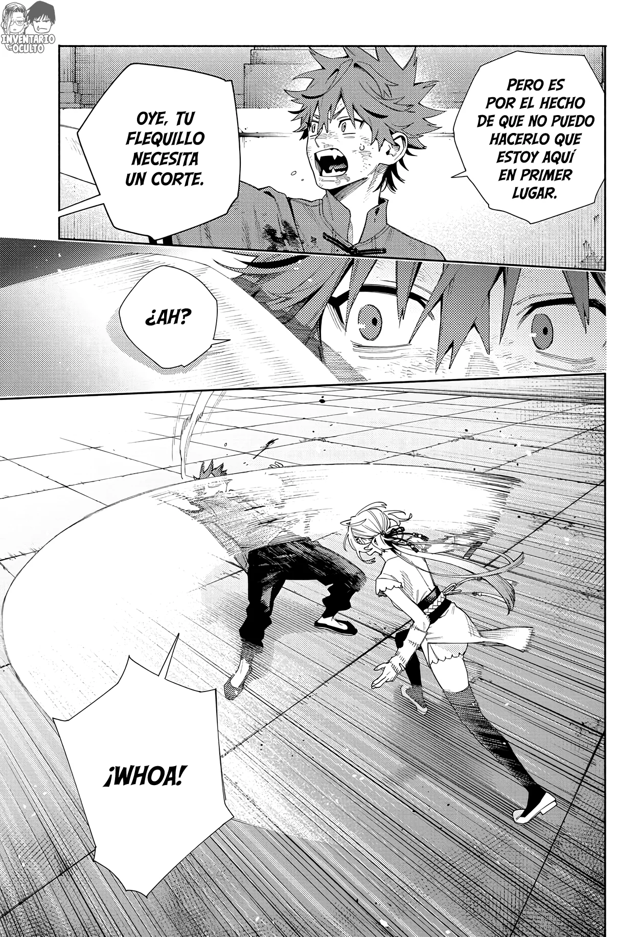 Gokurakugai Capitulo 12: Realmente Enojado página 8