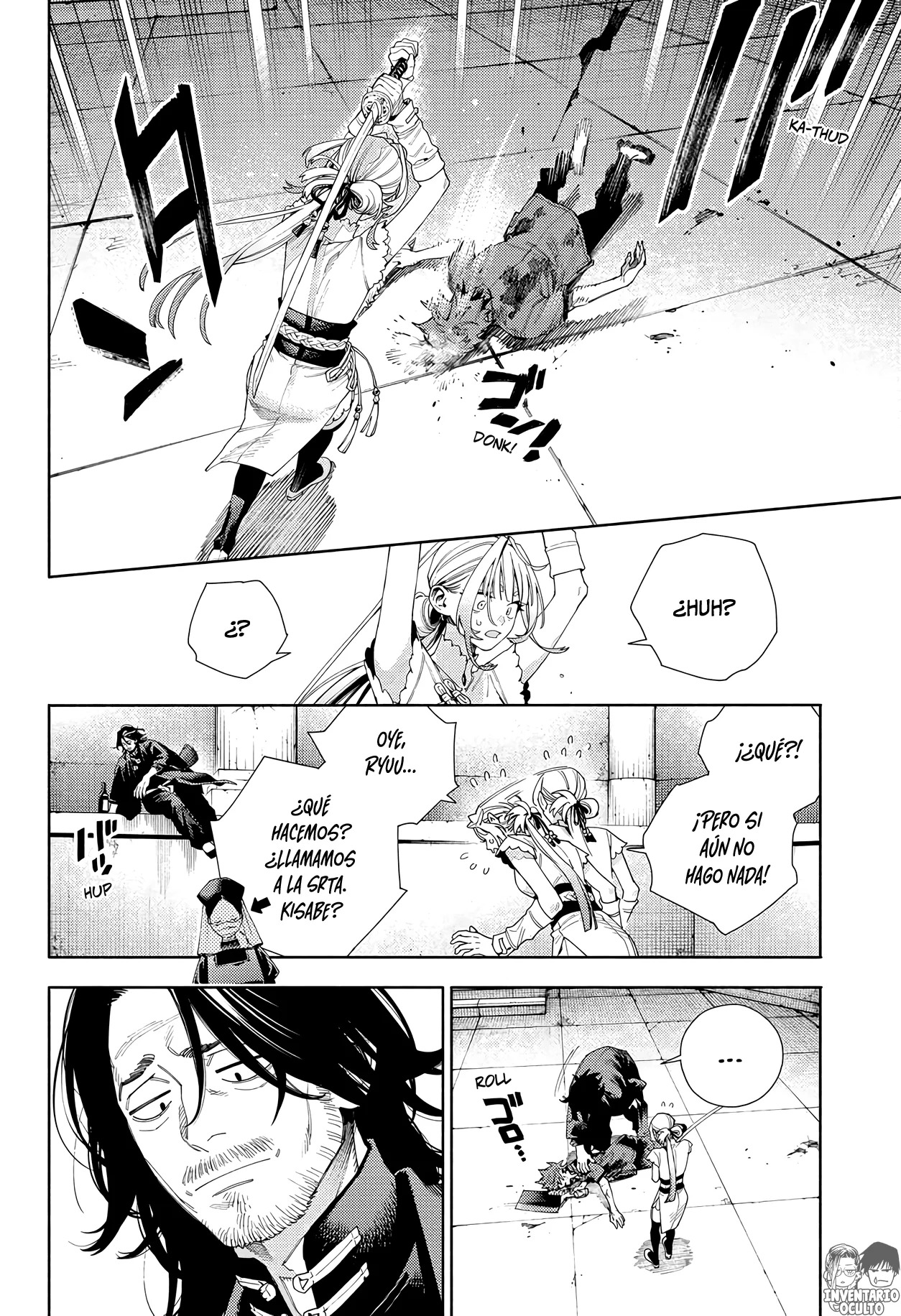 Gokurakugai Capitulo 13: Reunión página 7