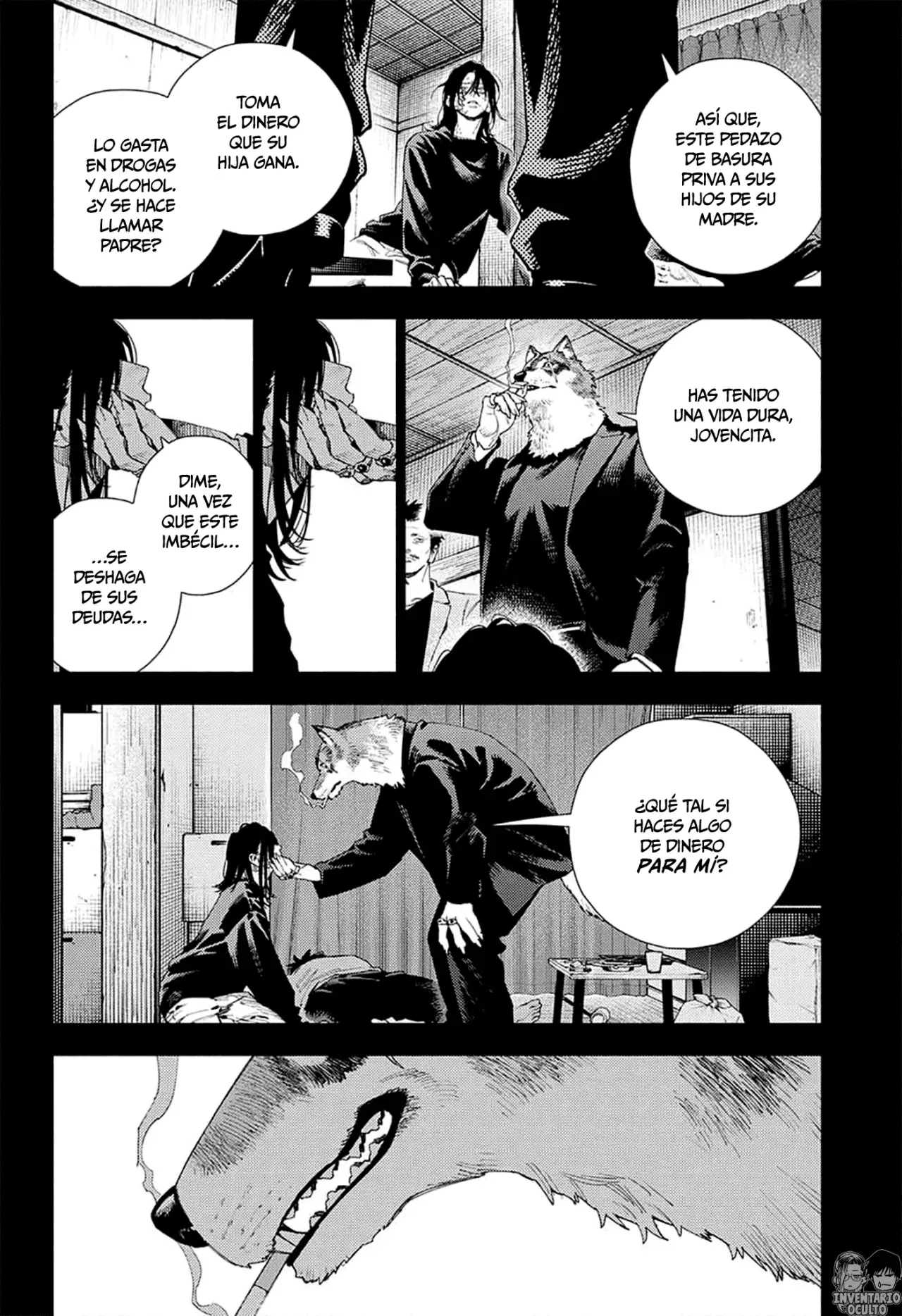 Gokurakugai Capitulo 14: La locura de ser sabio página 13