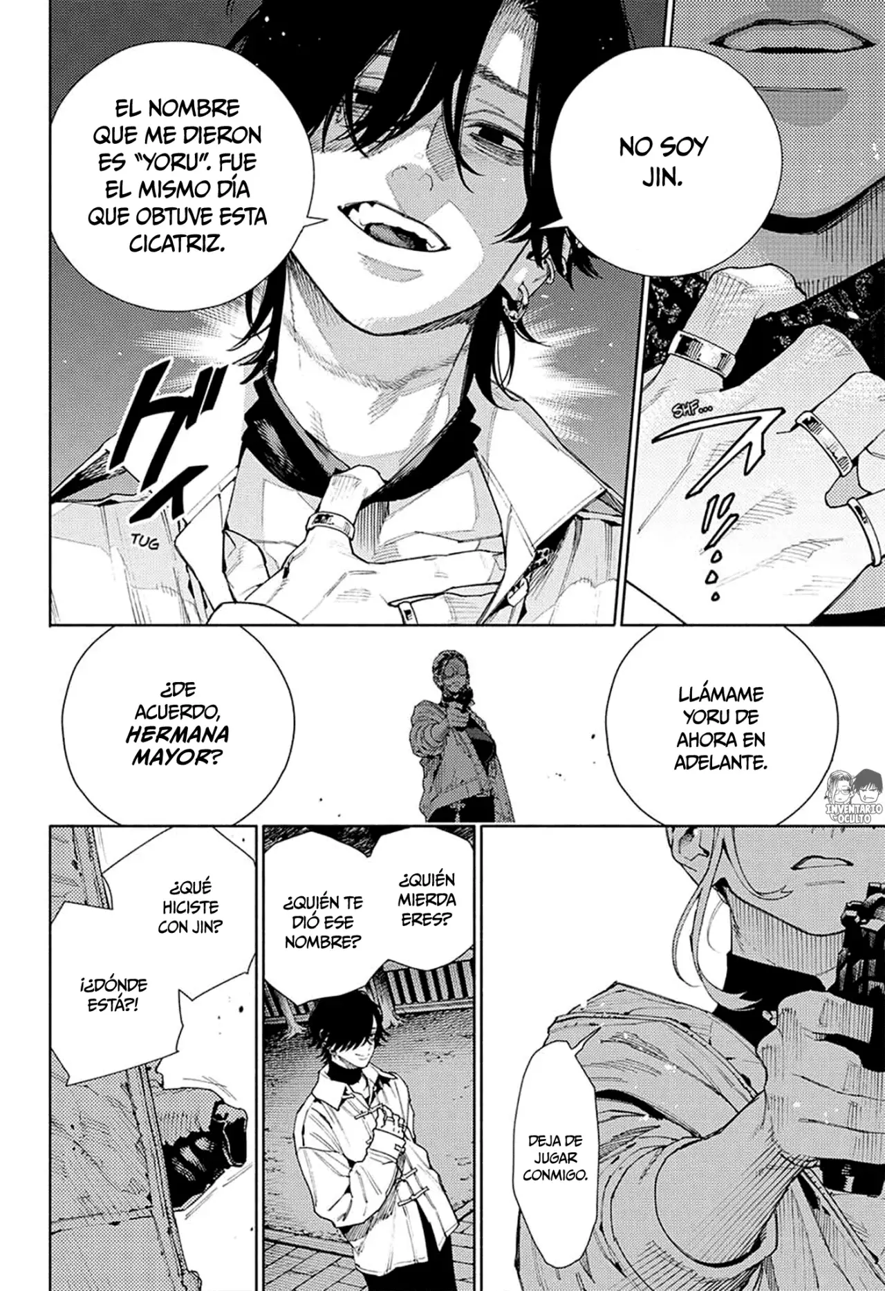 Gokurakugai Capitulo 14: La locura de ser sabio página 7