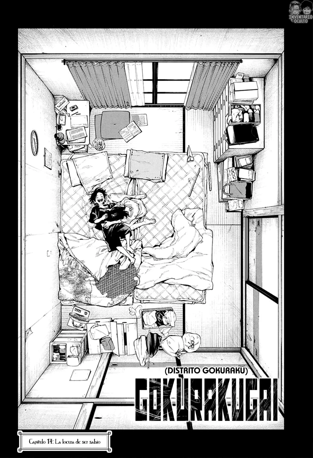 Gokurakugai Capitulo 14: La locura de ser sabio página 9