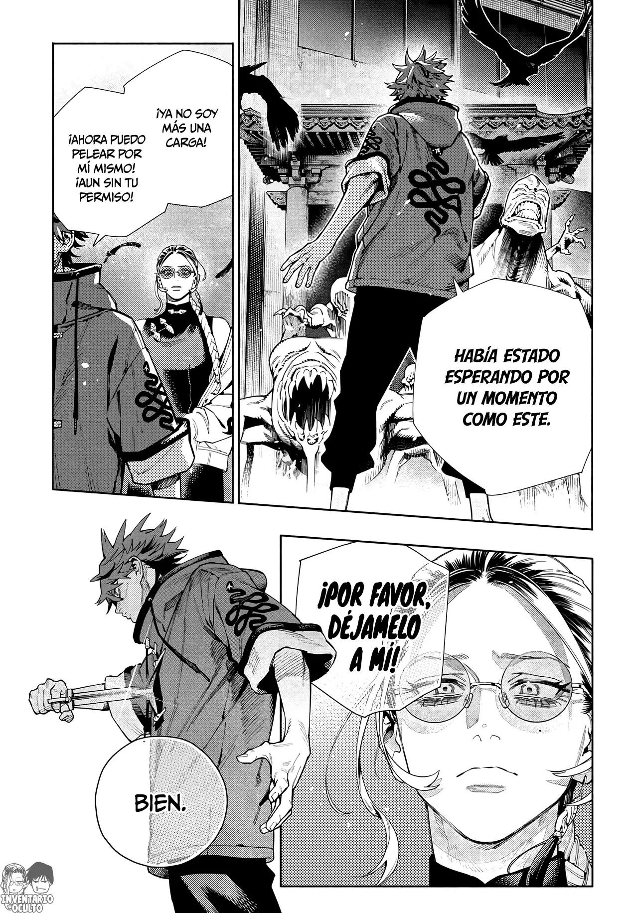 Gokurakugai Capitulo 15: Duda página 18