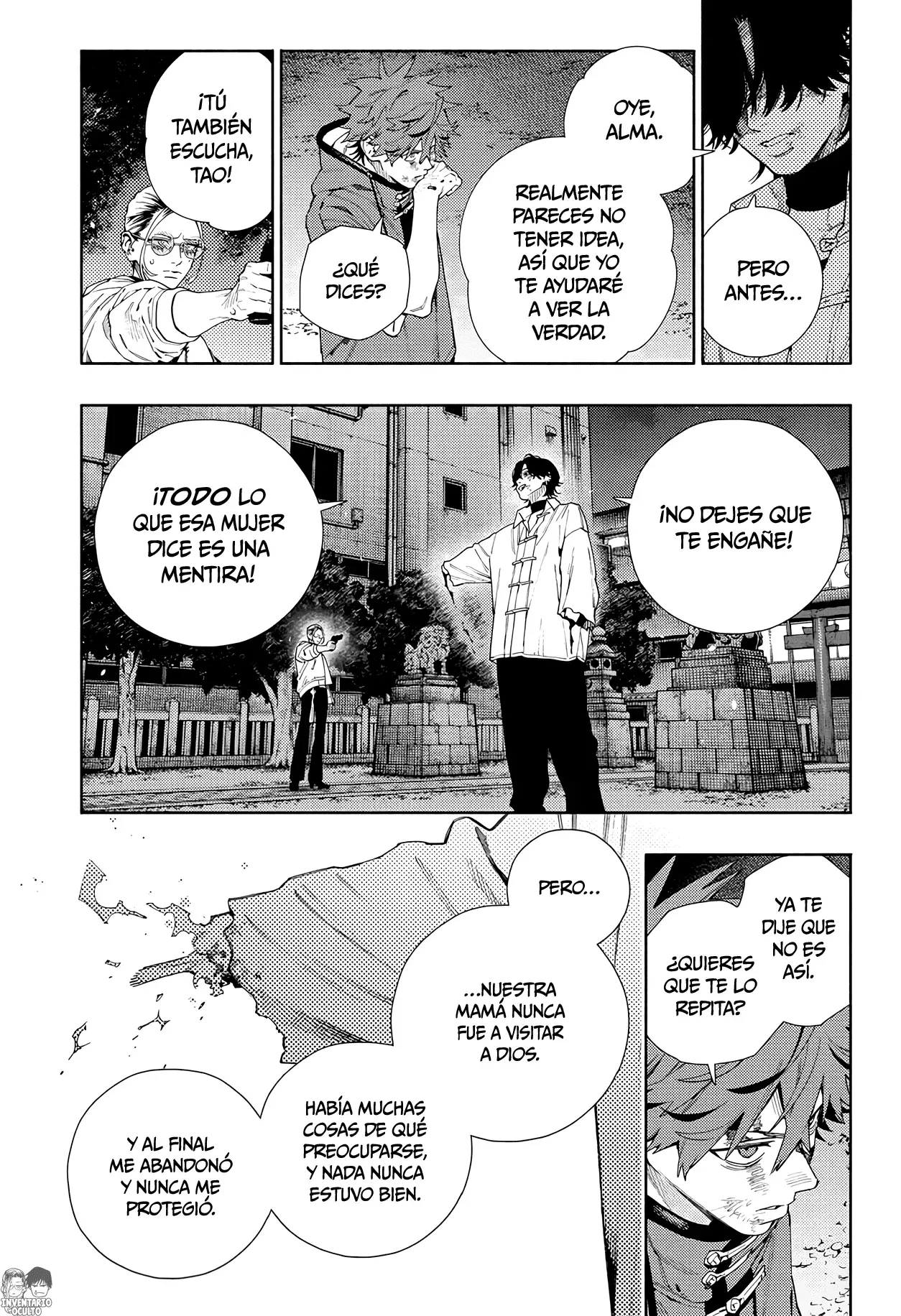 Gokurakugai Capitulo 15: Duda página 32