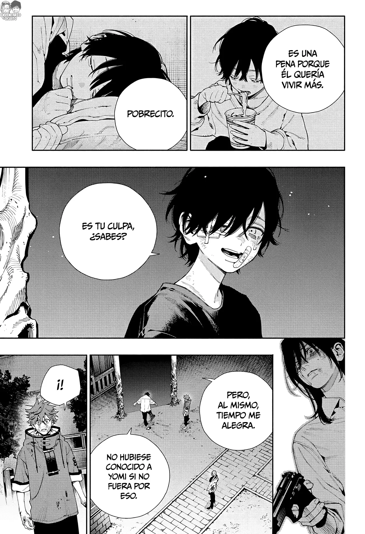 Gokurakugai Capitulo 15: Duda página 34