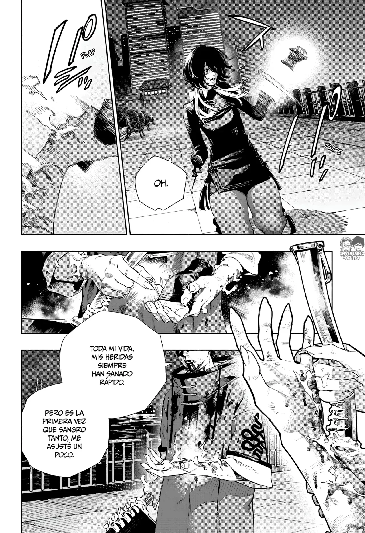 Gokurakugai Capitulo 19 página 21