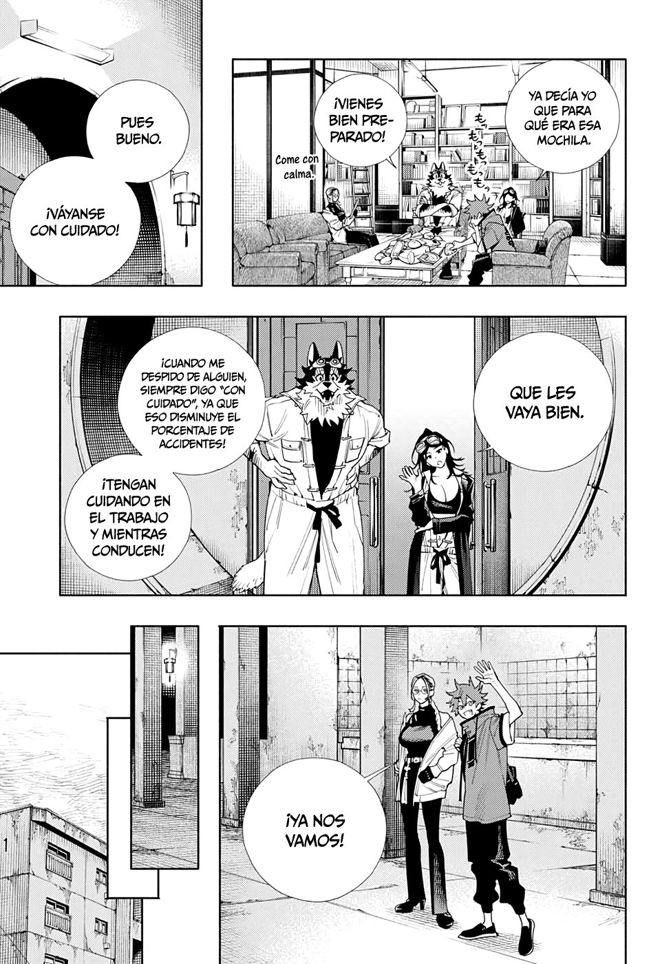 Gokurakugai Capitulo 2: Casa página 14