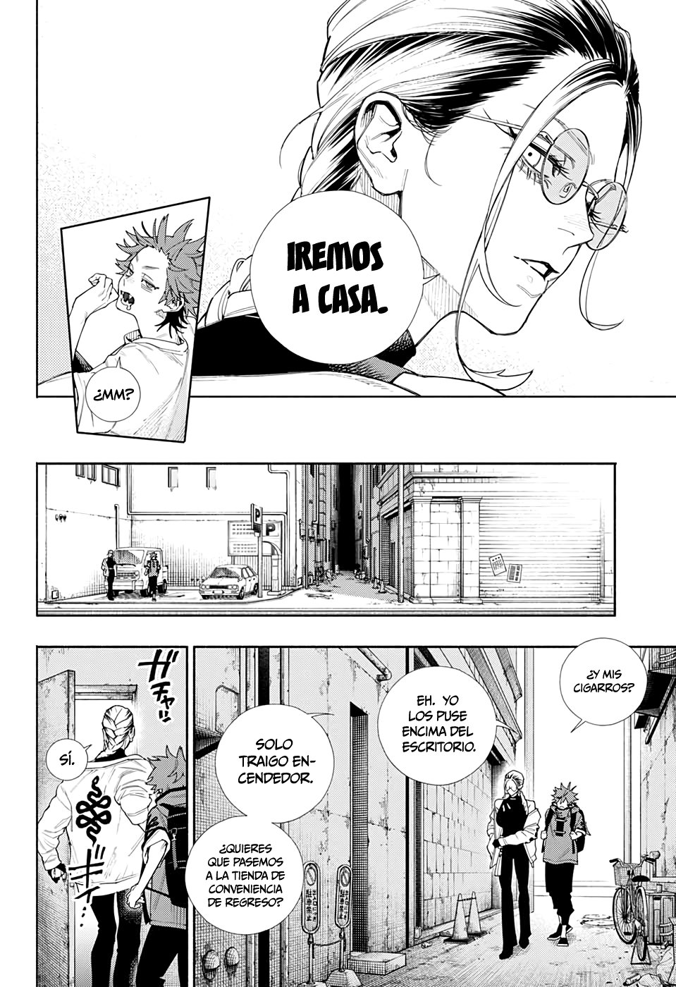 Gokurakugai Capitulo 2: Casa página 4