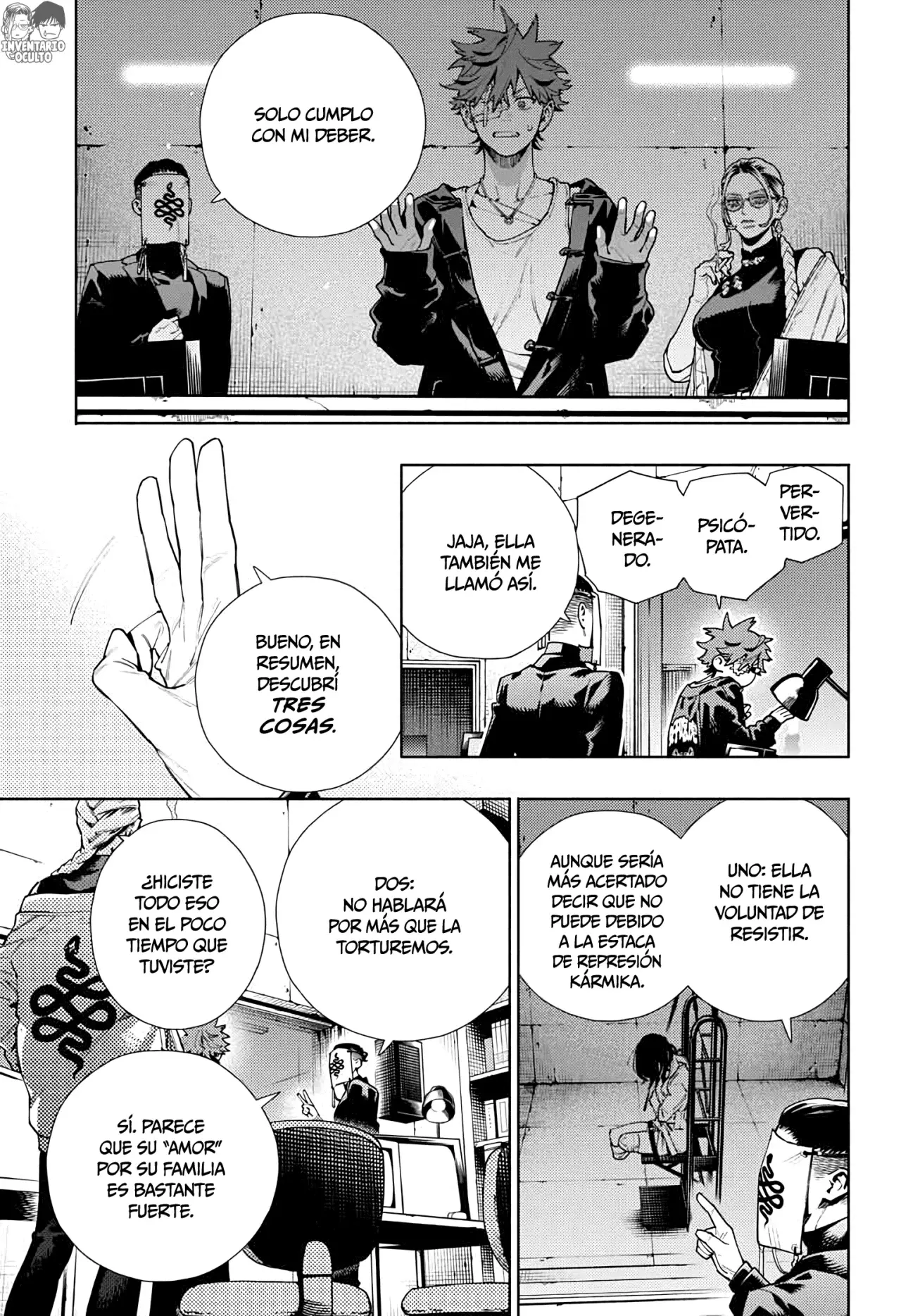 Gokurakugai Capitulo 21: Familia página 12