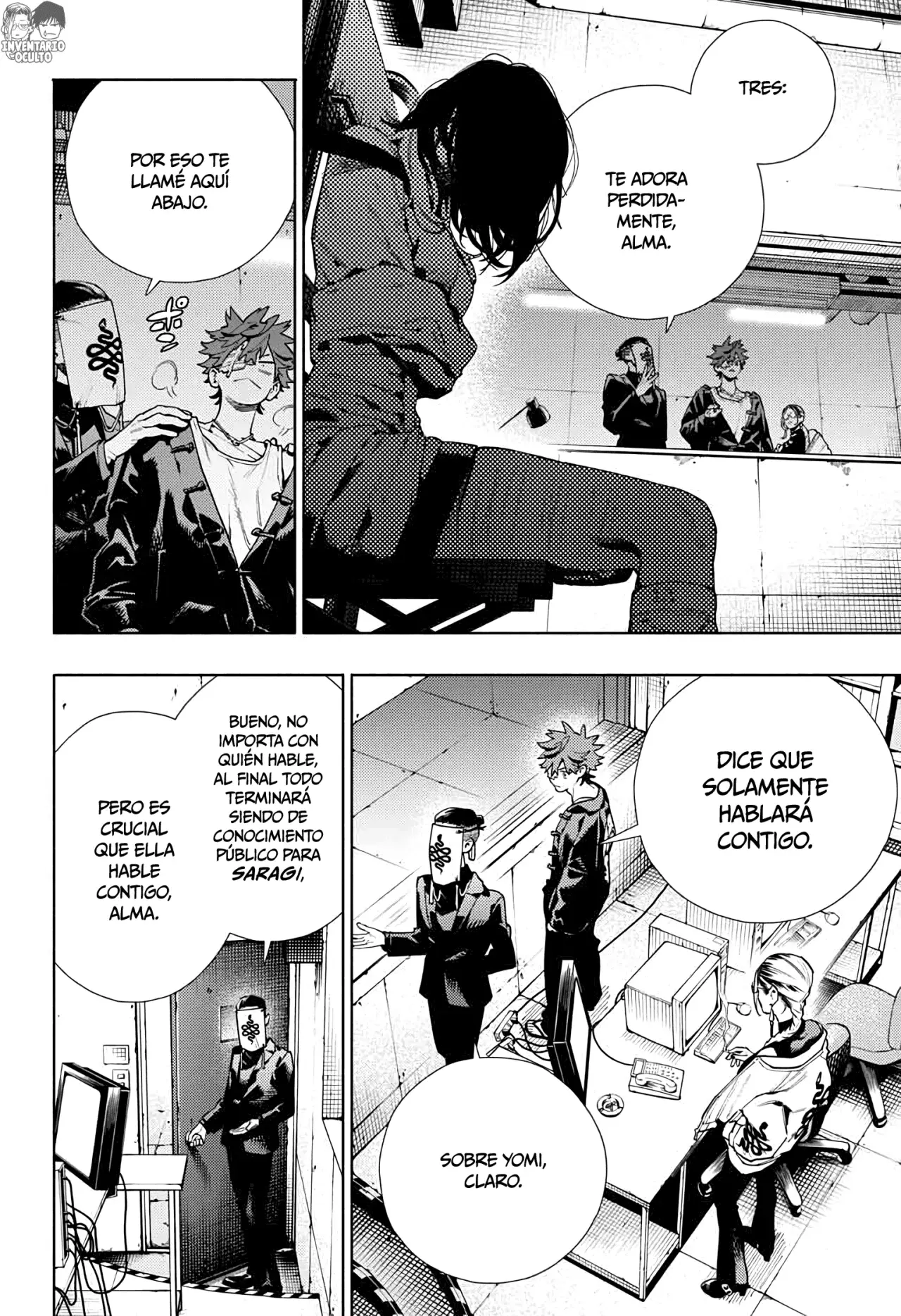 Gokurakugai Capitulo 21: Familia página 13
