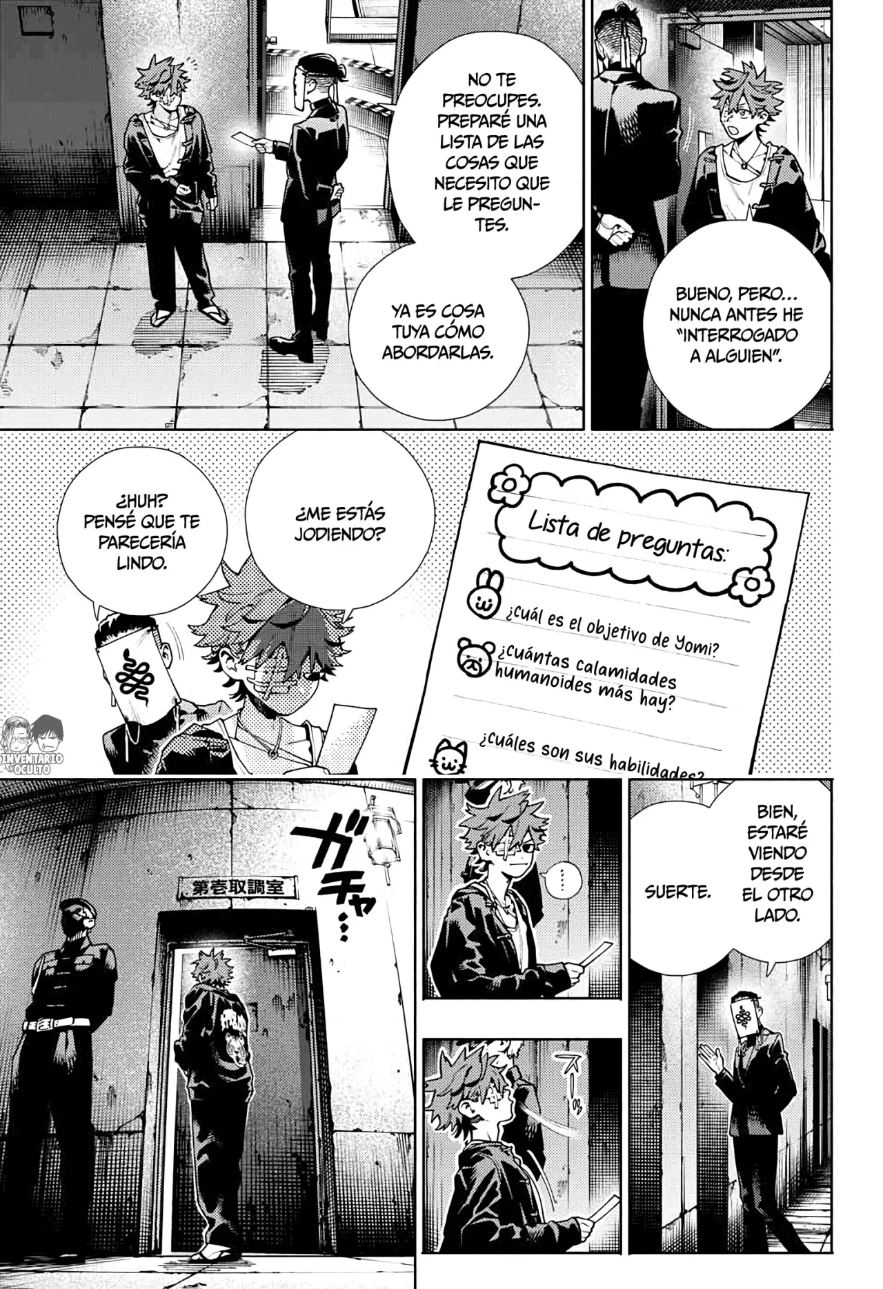 Gokurakugai Capitulo 21: Familia página 14