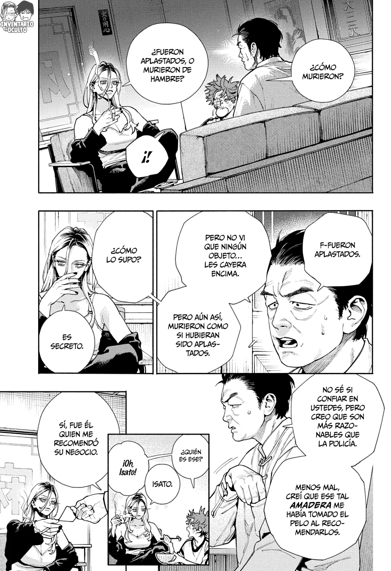 Gokurakugai Capitulo 22: El Caso de las Extrañas Muertes en Cierta Mansión página 12