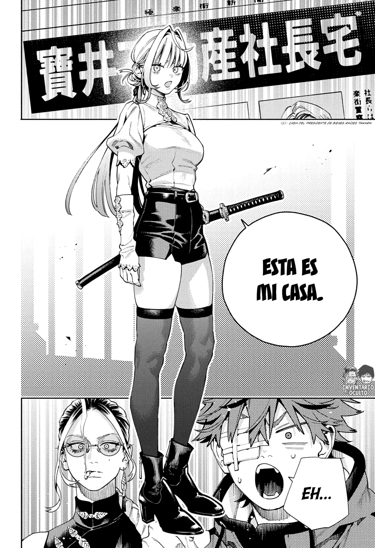 Gokurakugai Capitulo 22: El Caso de las Extrañas Muertes en Cierta Mansión página 19