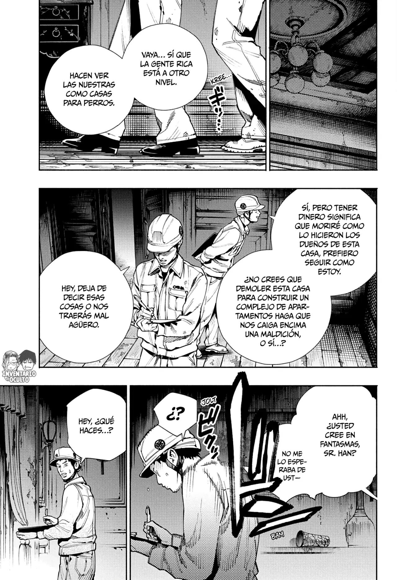 Gokurakugai Capitulo 22: El Caso de las Extrañas Muertes en Cierta Mansión página 8