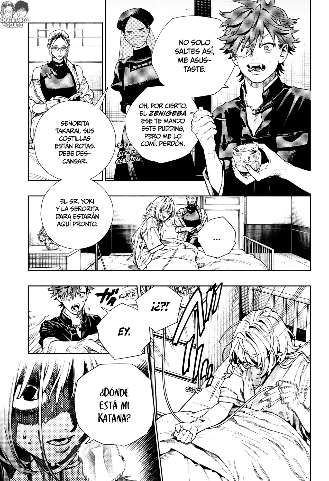 Gokurakugai Capitulo 26: Agonía página 18
