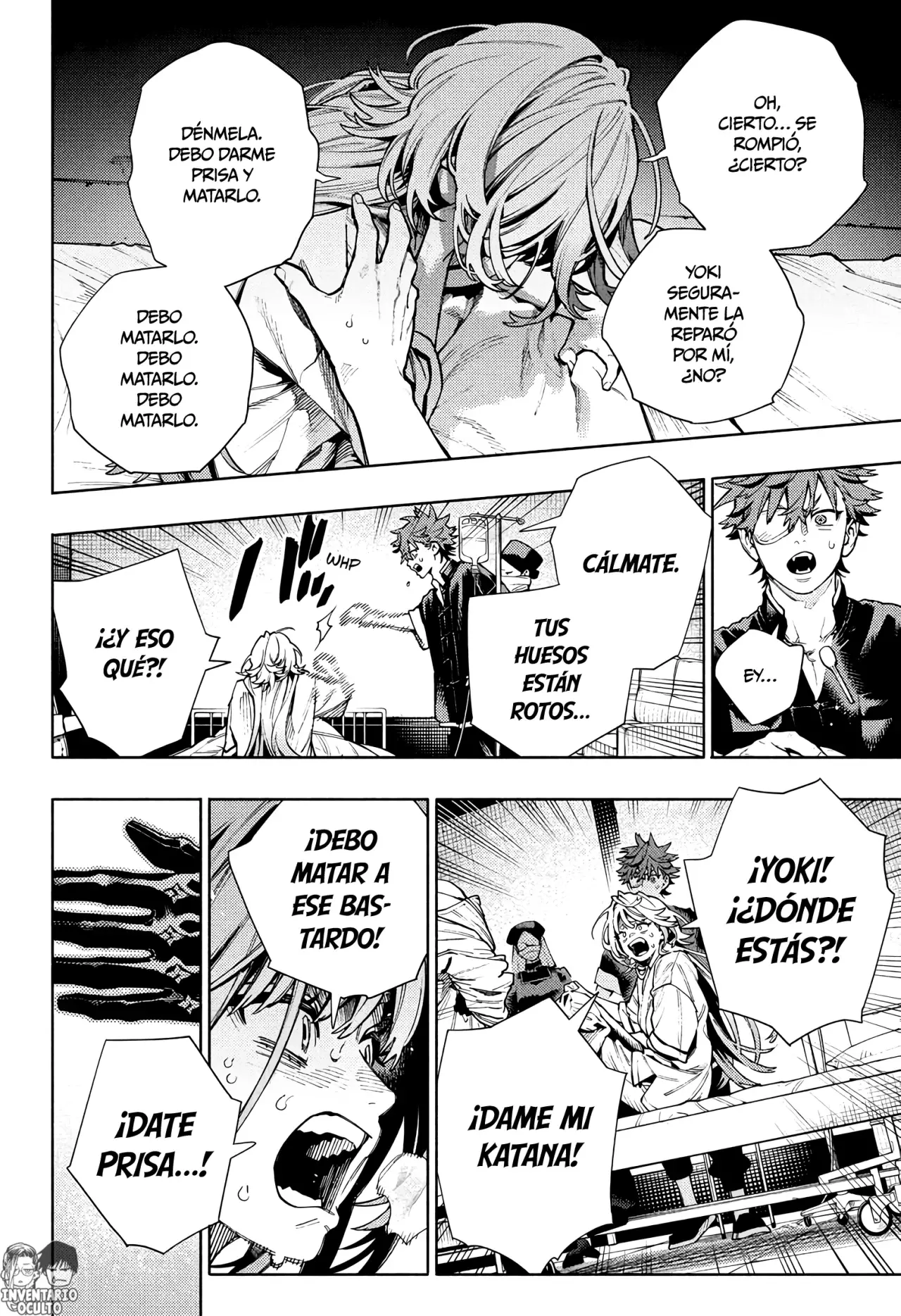 Gokurakugai Capitulo 26: Agonía página 19