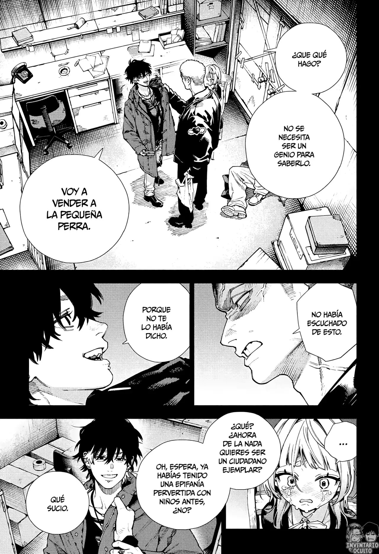 Gokurakugai Capitulo 26: Agonía página 3