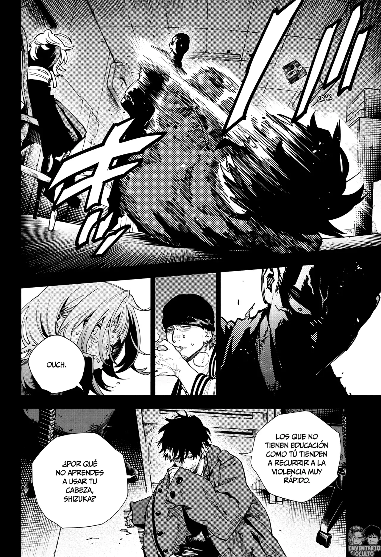 Gokurakugai Capitulo 26: Agonía página 4