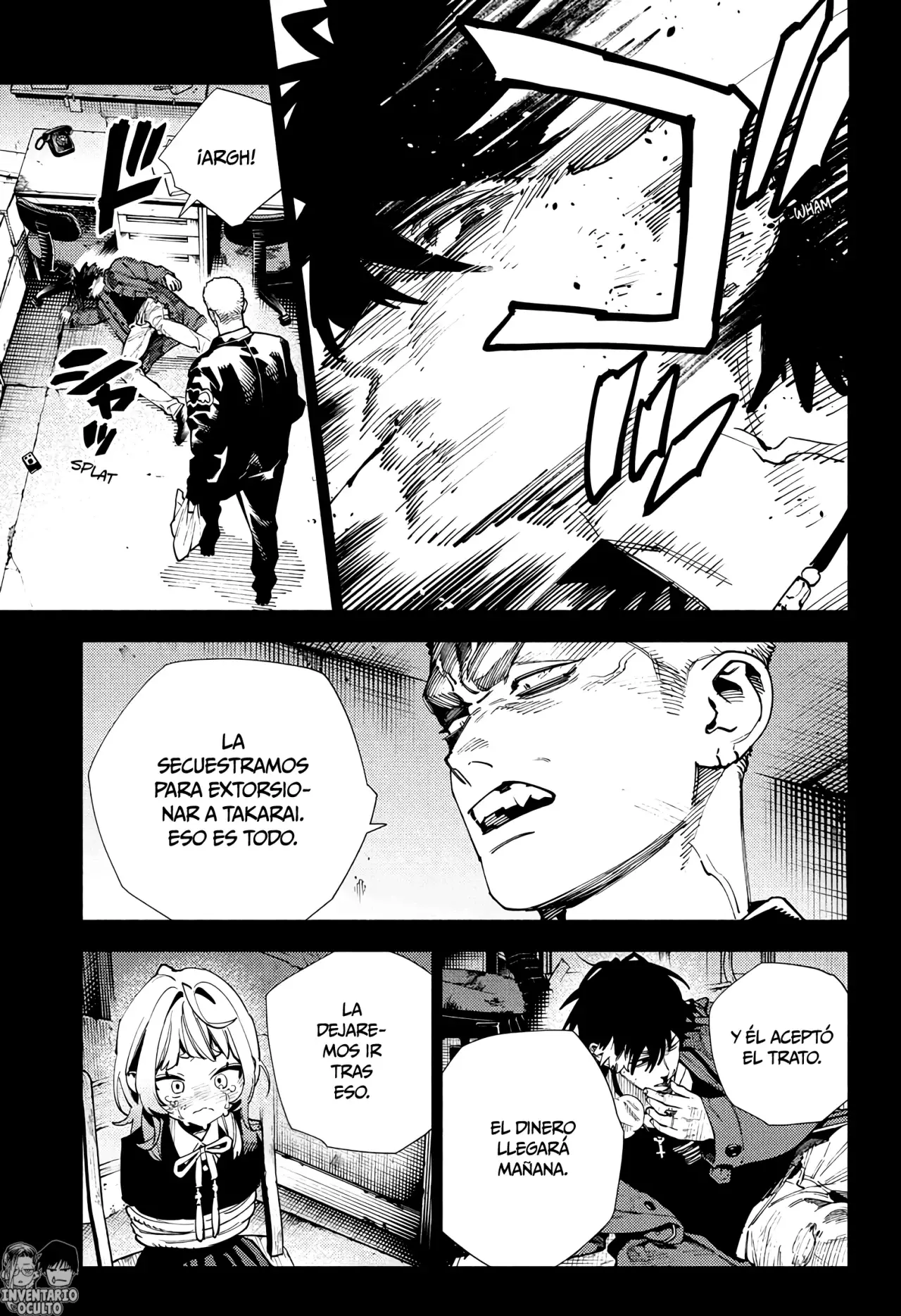 Gokurakugai Capitulo 26: Agonía página 5