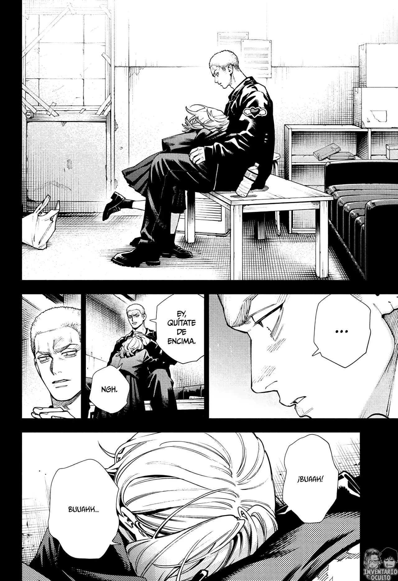 Gokurakugai Capitulo 26: Agonía página 8