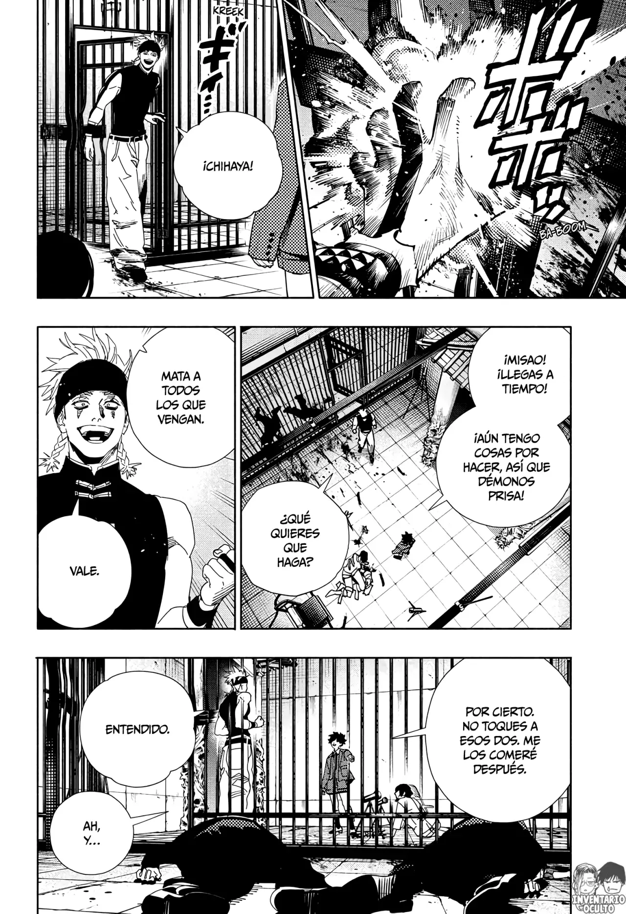 Gokurakugai Capitulo 28: Alarma página 14