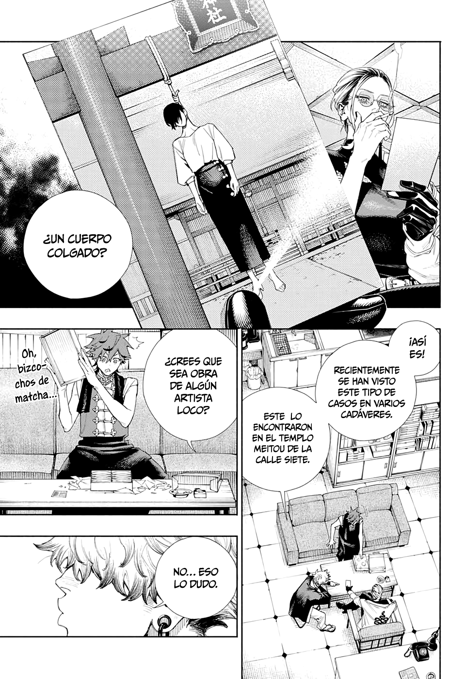Gokurakugai Capitulo 3.2: Capitulo 3 Versión Tankoubon página 10