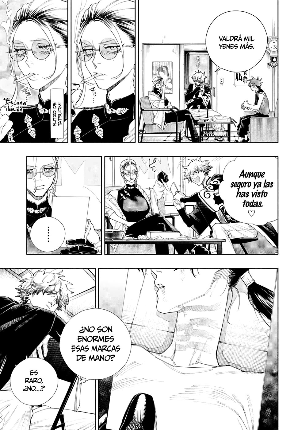 Gokurakugai Capitulo 3.2: Capitulo 3 Versión Tankoubon página 12