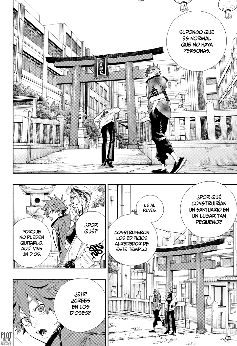 Gokurakugai Capitulo 3.2: Capitulo 3 Versión Tankoubon página 17