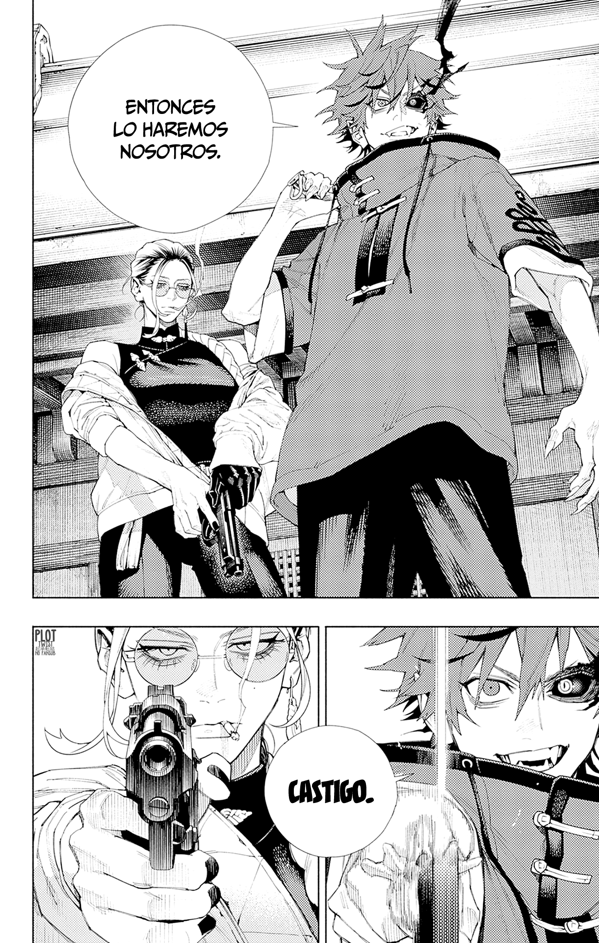 Gokurakugai Capitulo 3.2: Capitulo 3 Versión Tankoubon página 21